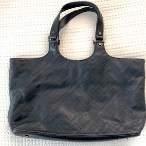 Tory Burch Teal Blue Shoulder Bag